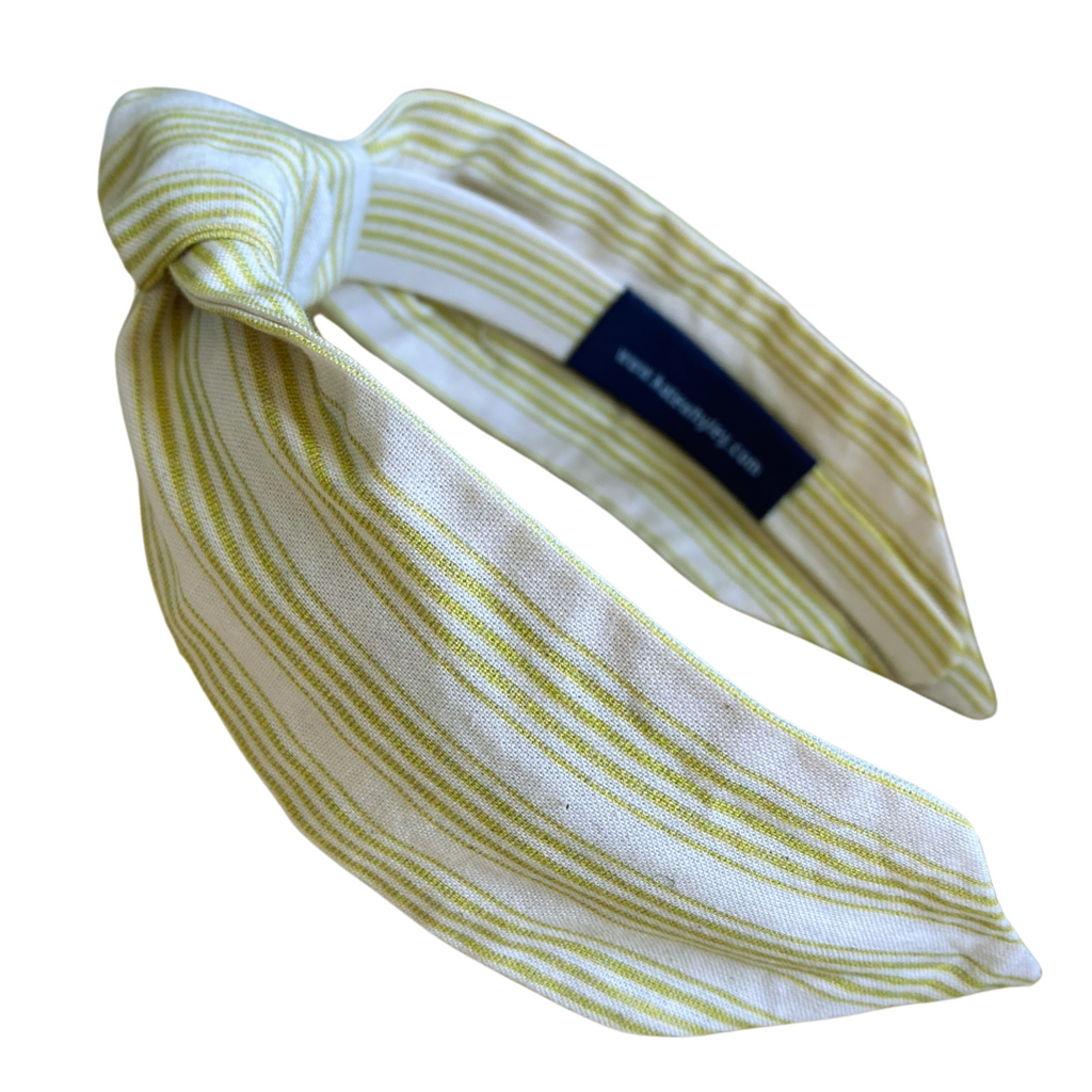 Citrine design -  handmade knotted headband - Kate Whyley -  - #tag1# - #tag2# - #tag3#