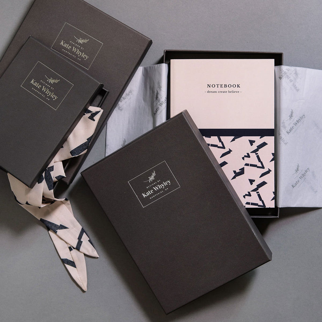 Journal & Scarf gift Set - Kate Whyley -  - #tag1# - #tag2# - #tag3#