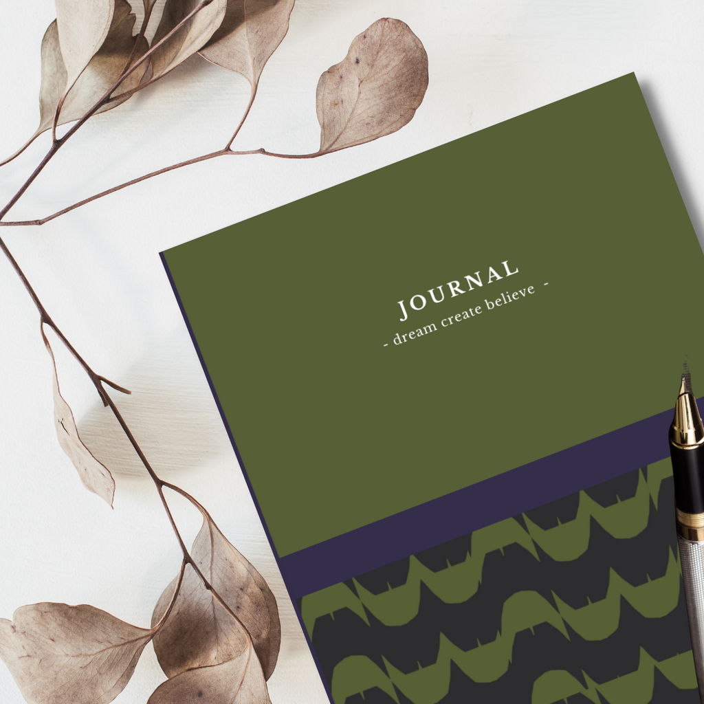 Olive Scallop Journal - Kate Whyley -  - #tag1# - #tag2# - #tag3#