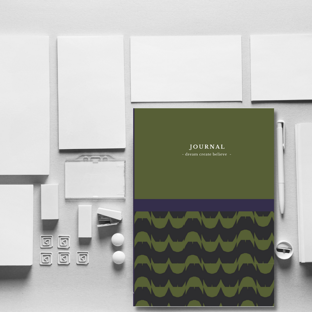 Olive Scallop Journal - Kate Whyley -  - #tag1# - #tag2# - #tag3#