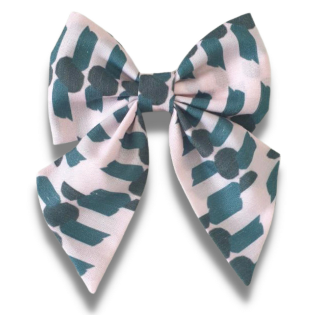 ‘Summer Leaf’ print Sailor Bow - Kate Whyley -  - #tag1# - #tag2# - #tag3#