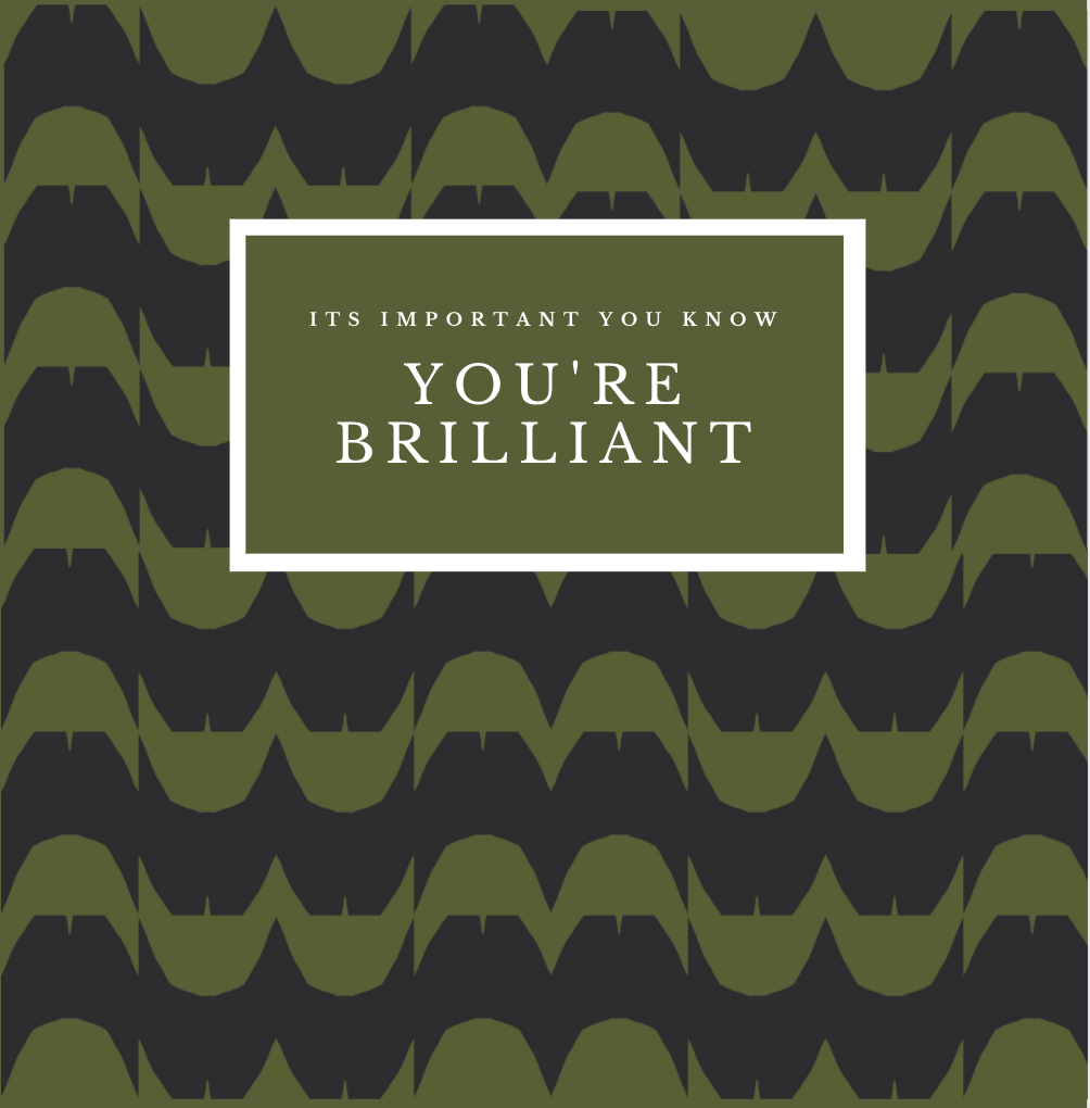 You're Brilliant - Kate Whyley -  - #tag1# - #tag2# - #tag3#