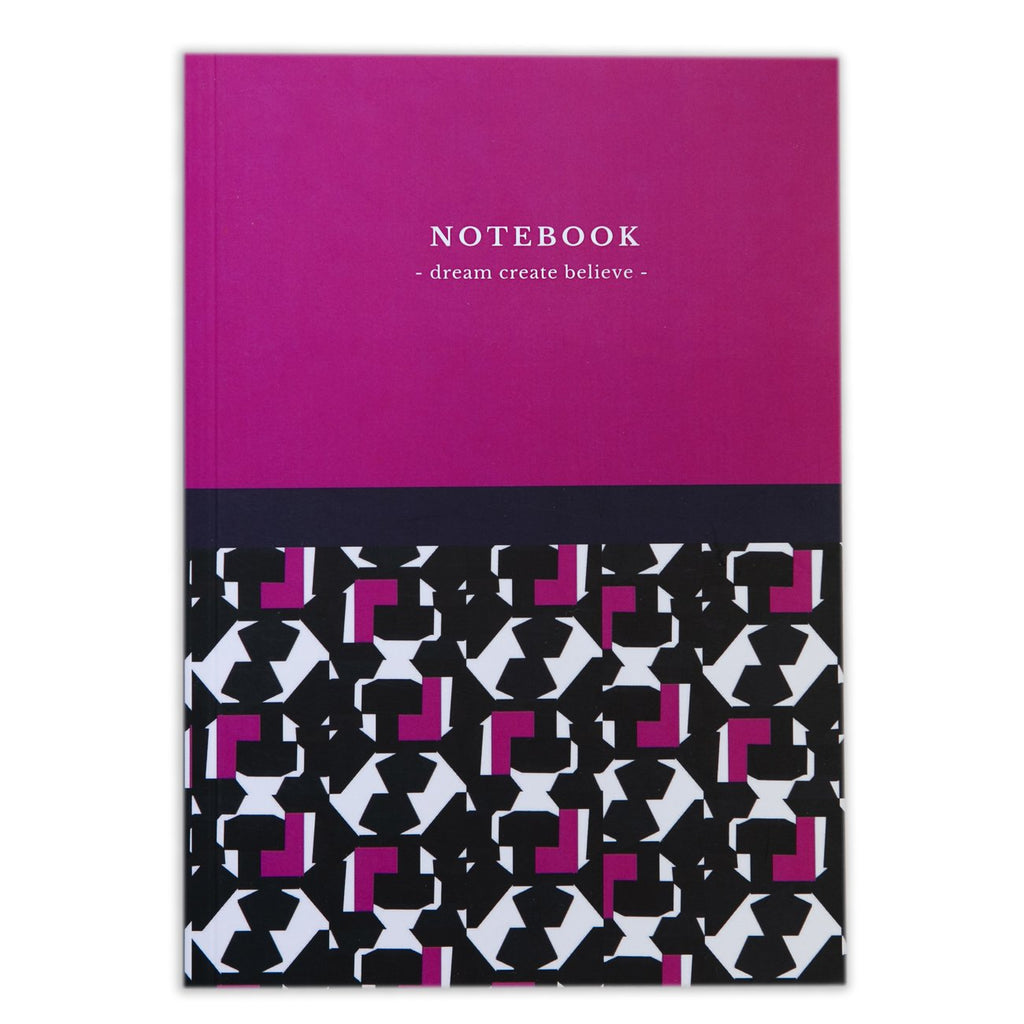 Geometric Beat Pink Journal (Limited Edition) - Kate Whyley