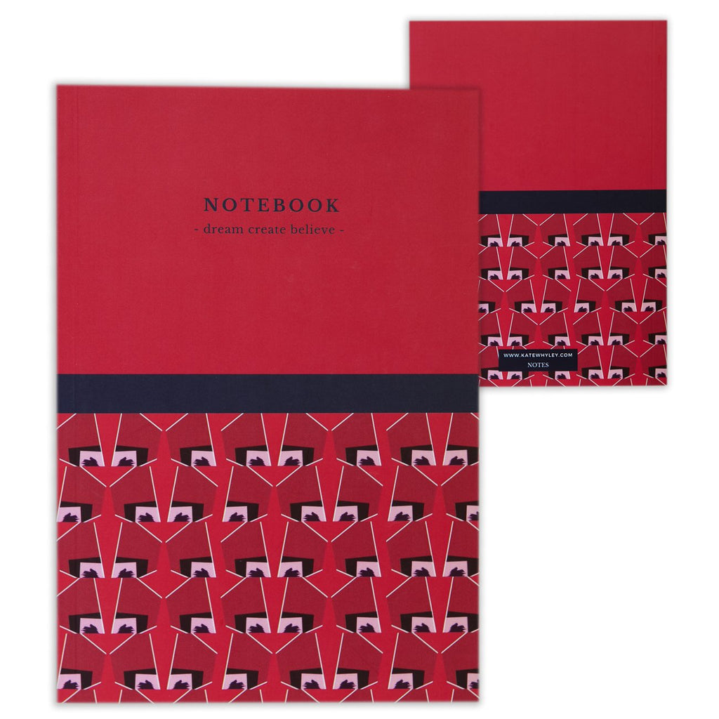 Kate Whyley Hot Lips Journal Front and Back Covers